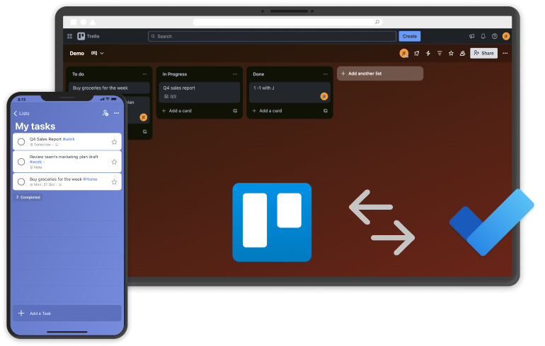 trello & google-tasks