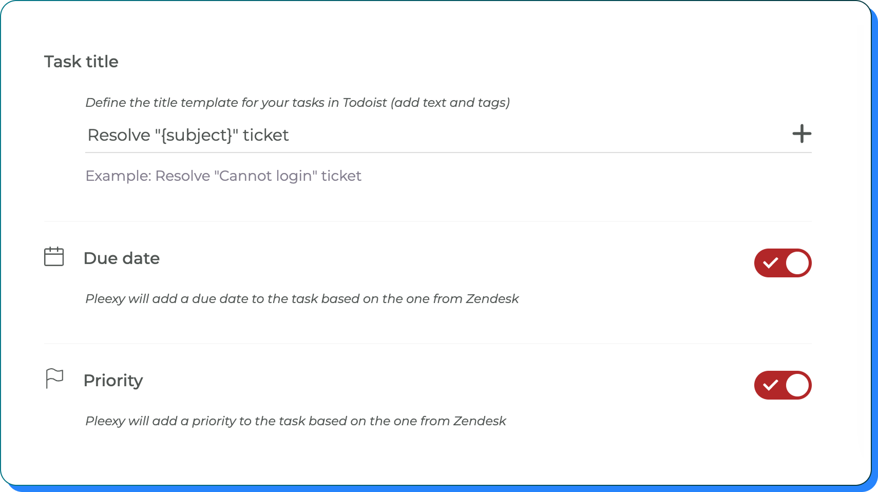 Customize Google Tasks formatting