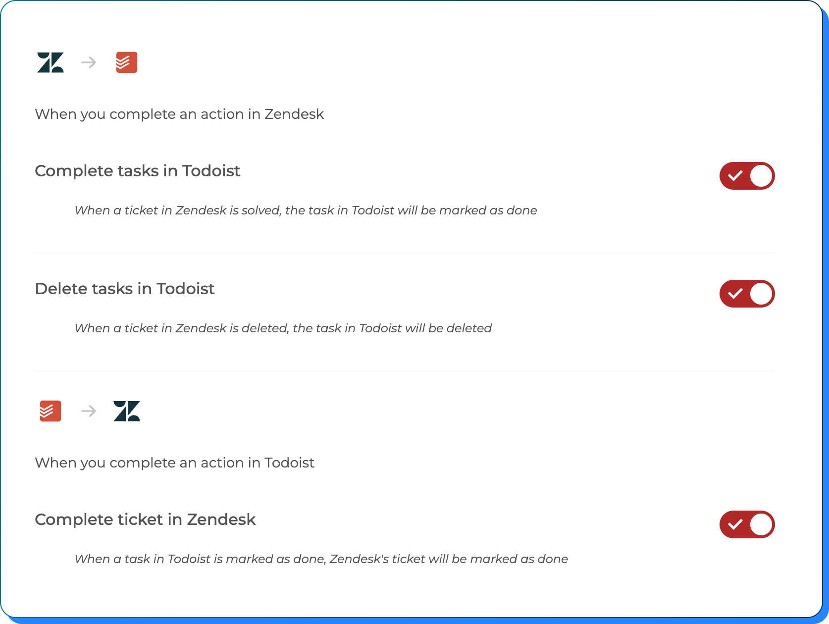 Fine-tune synchronization preferences
