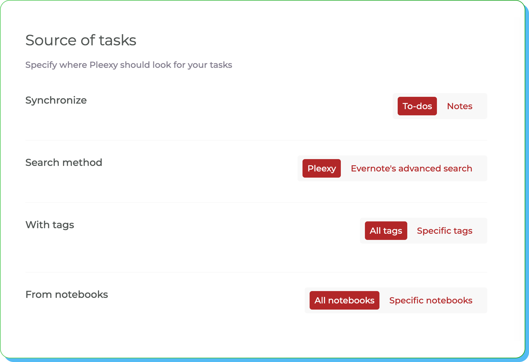 Configure smart content filtering