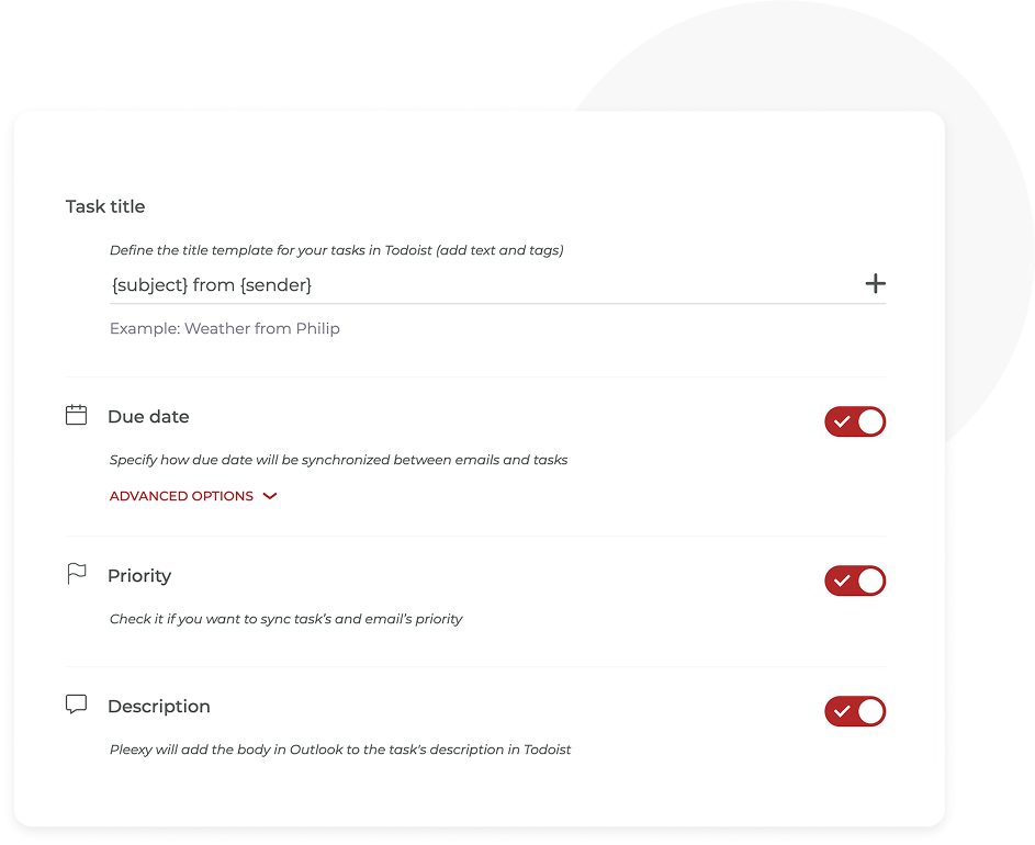 Contextual Task Details
