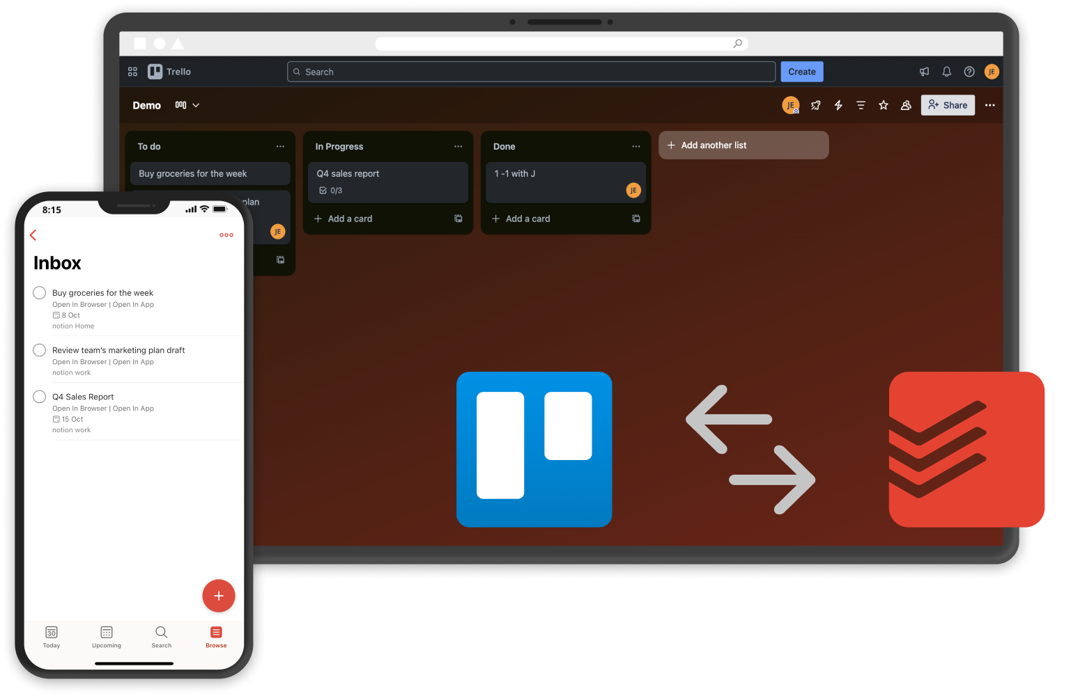 trello & todoist